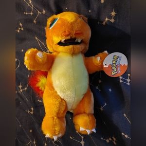 Vintage Pokemon Plush Charmander